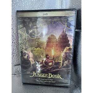 Disney's The Jungle Book (2016) DVD. BRAND NEW SEALED! Bill Murray, Ben Kingsley